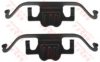 TRW PFK545 Accessory Kit, disc brake pads